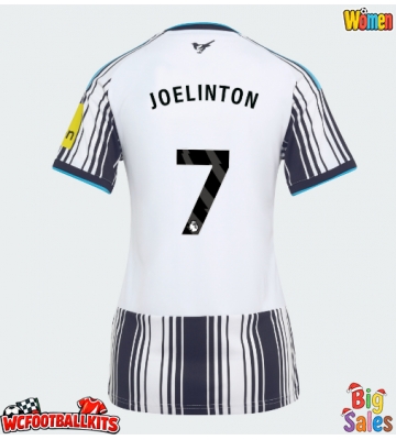 Newcastle United Joelinton #7 Replica Home Stadium Shirt for Women 2026-27 Short Sleeve